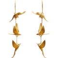 Personalized Retro Swallow Tassel Long Earrings For Women Temperament Gold Bird Earrrings Office Party Jewelry Accessory Gift