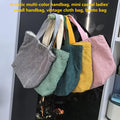 Fashionable Women's Handbag - Polyester Lining, Washable by Hand - Perfect for Shopping and Everyday Use, Multi-Colored Lunch Bag, Lunch Box Bag (Non-Food Contact)