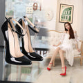 Women Sexy High 16cm Heels Supply Nightclubs Plus Size High-Heeled Shoes T-Stage Catwalk Red Sexy Heels