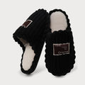 Autumn Winter Corduroy Home Slippers Women Lightweight Soft Sole Warm Cotton Slides Woman Indoor Non Slip Floor Shoes Plus Size