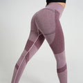 Sports Pants With Sexy Lines Lifting Buttocks Sports Tight Pants Women's High Waisted Elastic Fitness Pants Running Yoga Pants