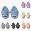 2024 Summer Shark Slippers Women Indoor Bathroom Non-slip Slides Men Beach Outdoor Sandals Kids Cartoon Flip Flops EVA Shoes