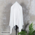 Yoga Wear Fabric Elastic Spandex Lining Fabric By The Meter for Clothes Yoga Wear T-shirts Slip Shorts Sewing Breathable Soft Textile Cloth White