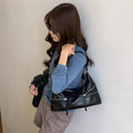 Korean Style Niche Handbag Large Capacity Spicy Girl Fashion Shoulder Underarm Bag Women Versatile Trendy Commuting Pillow Bag