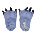1Pair Cute Monster Dinosaur Claw Plush Slippers Warm Soft Indoor Floor Shoes For Women Men Winter Home Slippers