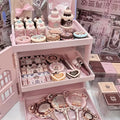 Flower Knows the Sweetie Bear Collection Allin Makeup Kit Gift Box with Eyeshadow Blush Concealer Lipstick & Mirror
