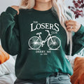 The Losers Club Sweatshirt Vintage Bike Sweatshirt Stephen King's IT Pennywise Hoodie Clown Scary Movies Shirt Horror Sweatshirt