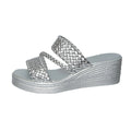 Women Wedges Sandals 2026 New Summer Women Slip on High-heeled Fashion Woman Shoes Comfortable Flower Outdoor Platform Sandals