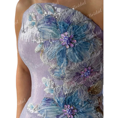 Dresses Trumpet Strapless Evening Charming Trumpet Strapless Evening dresses 2026 Embroidery فستان سهرة نسائي luxury women's formal evening gowns Customized