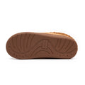 Women's Minimalist Fleece-Lined Slippers, Faux Suede Mules with Thick Plush, Warm Non-Slip Flat House Shoes for Fall Winter