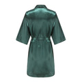 Party Wedding Bride Robe Wedding Party Team Bride Robe Kimono Satin Pajamas Bridesmaid Bathrobe With White Letters YE8171
