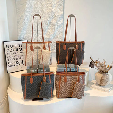 Fashionable Large Capacity Diaper Bags For Women Elegant Leather Handbag Minimalist Vintage Luxury Designer Commuter