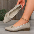 New Simple Round Toe Soft Soled Women's Flats and Loafers 2026 Fashion Solid Comfort Lightweight Walking Women Shoe Сабо Женские