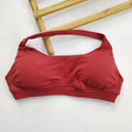 Halter Neck Backless Sports Bra & Peach Hip-Lifting Fitness Set - Push-Up Yoga Tank Top Bra for Pilates