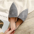 2022 Fall New Women's Mules Shoeless Half Slippers Sandals Loafers Ballet Flats Zapatos Mujer Calzado Women's Shoes 33-42