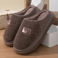 Casual Women's Slippers Home Plush Luxury Designer Woman Shoes Winter Indoor Fuzzy Fur Slides Flats Elegant Footwear Soft Sole