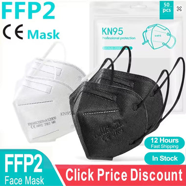 Face FFP2 Mask FFP2 Face Masks Masques CE KN95 Face Mask Filter 5Layers Adult KN95 Mascarillas Homologadas Reusable FFP2 Face Mask