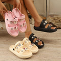 Summer Multi-Color Women's Slippers Diamond Bear Floral Heart Decor Sandals Beach walk Vacations Parties Home Versatile Slides