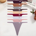 9PCS/Set Sexy G-string S-XL Cotton Girls Panties Women's Pantys Female Underpants Ladies Thong FINETOO Lingerie Bikini Underwear