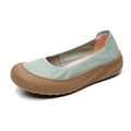 Spring Fashion Women's Loafers Genuine Leather Soft Moccasin Retro Summer Ballet Flats Ladies Shoes