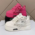 Women Sneakers Platform Casual Sports Shoes Personalized Star Design Vulcanized Shoes Outdoor Running Walking Shoe Female 35-41