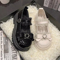 2025 Summer New School Girl JK Loafer Pumps Platform Shoes Japanese Style Lolita Y2K Kawaii Jirai Kei Fashion