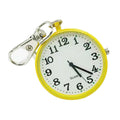 Large Dial Quartz Pocket Watches Luminous Dots Keyring Chest Watches Quartz Movement Minimalist Design Digital Hanging Watches