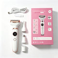 Women Painless Trimmer 4 in 1 Lady Body Electric Trimmer Eyebrow Nose Women Facial Shaver Armpit Painless Female Trimming Tools For The Bikini Area