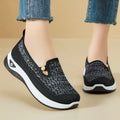 Women's 2026 Summer Casual Flat Women's Shoes with Soft Bottom Lightweight and Breathable Single Shoes