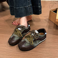 2026 Autumn New Women's Invisible Height Increasing Retro German Trainer Shoes Fashion Versatile Casual Sports Sneakers