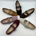 2026 Double-Strap Mary Jane French-Style Low-Cut Women's Shoes