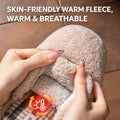 Winter Warm Plush Slippers for Women Men Plaid Bowknot Design Thick Sole House Shoes Indoor Fuzzy Casual Cute Couple Slides