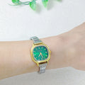 GEMOSA Minimalist Chic Design Women Men Squarel Quartz Watch Stainless Steel Strap Fashion Party Birthday Daily Perfect Gift