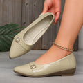 New Simple Round Toe Soft Soled Women's Flats and Loafers 2026 Fashion Solid Comfort Lightweight Walking Women Shoe Сабо Женские