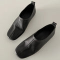 AIYUQI 2026 New Women's Flat Shoes Anti slip  Comfortable Women Shoes Square Head Low Cut Fashiona Female Loafers