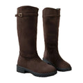 Women's New Autumn Winter Western Style Long-thigh Boots Heightened Comfort Retro Warm Fashion Boots Flat Shoes Plus Size 36-43