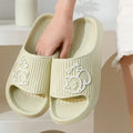 New Summer Women Slippers Bath Thick Platform Non-Slip Home Cat Cartoon Flip Flops Beach Sandals Ladies Slides Indoor Outdoor