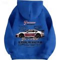 2026 New men's and women's high-quality fashion trend car printed loose comfortable classic retro hip-hop sweatshirt  hoodie