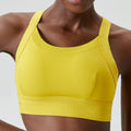 2024 Women Sports Bra Adjustable Gym Push Up Bra Back Closure High Impact Workout Sport Top For Yoga Brassiere Sportswear