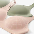 FINETOO Deep V Seamless Bra Women Sexy Hollow Underwear Ladies Comfortable Wireless Brassiere Soft Female 3/4 Cup Bras Lingerie