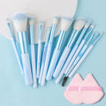 NEW 12PCS Makeup Brushes Set Soft Fluffy Eyeshadow Foundation Blush Powder Blending Christmas Gift Female Cosmetics Beauty Tools