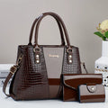 3Piece Set Women's Bag 2025 Trend New in Fashion Niche Ladies Shoulder Tote Bags for Women Shopping & Travel Bag Women Handbag