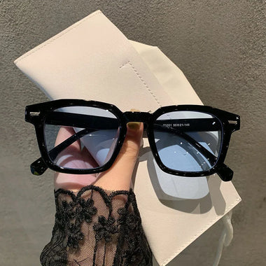 Sunglasses Women 2026 UV400 Vintage Rectangle Cat Eye PC Frame Orange Transparent Ladies Shades Unisex Lightweight HD Outdoor