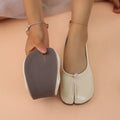 2026 New Women's Split-Toe Tabi Flats, Soft Leather Slip-On Ballet Shoes, Comfortable Casual Daily Wear Flat Shoes for Ladies