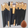 Makeup Set Eye Shadow Brush Makeup Brush Set 20Pcs Kit Soft Fluffy Eye Shadow Brushes Cosmetic Foundation Powder Highlighter Blending Beauty Tool Beginners