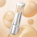 30ml DPDP Long-wear Liquid Foundation with F4 Dual-ended Makeup Brush Set - Base Cosmetic Applicator for Long Lasting Coverage