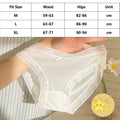 4Pcs Women Ice Silk Lace Seamless Low Rise Panties Solid Color Quick Drying Underpants Cute Bowknot Briefs Female Sexy Lingerie