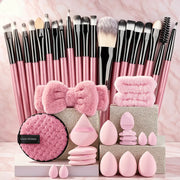 Makeup Set Eye Shadow Brush Makeup Brush Set 20Pcs Kit Soft Fluffy Eye Shadow Brushes Cosmetic Foundation Powder Highlighter Blending Beauty Tool Beginners