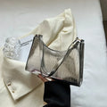 Fashion Exquisite Shopping Bag Retro Casual Women Totes Shoulder Bags Female Leather Solid Color Chain Handbag
