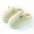 Women's Slippers House Women's Winter Slippers - Plush Fleece-Lined House Shoes, Warm Indoor/Outdoor Cotton Slippers with Non-Slip Sole